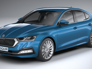Skoda Octavia Sedan 2020 3Dモデル