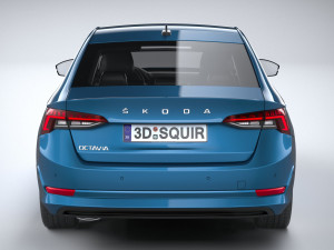 Skoda Octavia Sedan 2020 3Dモデル