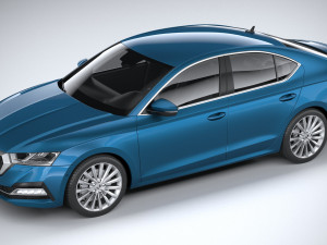 Skoda Octavia Sedan 2020 3Dモデル