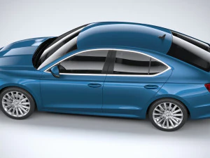 Skoda Octavia Sedan 2020 3D Model