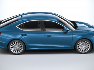 Skoda Octavia Sedan 2020 3Dモデル