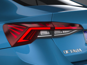 Skoda Octavia Sedan 2020 3Dモデル