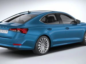 Skoda Octavia Sedan 2020 3D Model