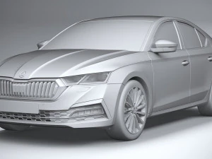 Skoda Octavia Sedan 2020 3D Model