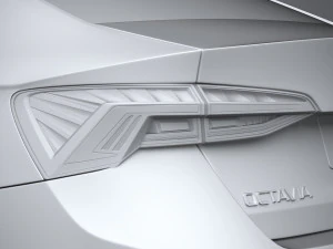 Skoda Octavia Sedan 2020 3D Model