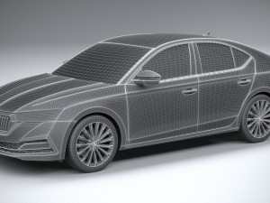 Skoda Octavia Sedan 2020 3Dモデル