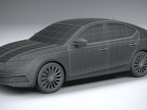 Skoda Octavia Sedan 2020 3Dモデル