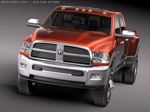 Dodge Ram 3500 HD 2011 Modelo 3D