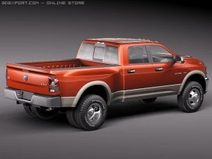 Dodge Ram 3500 HD 2011 3D Model