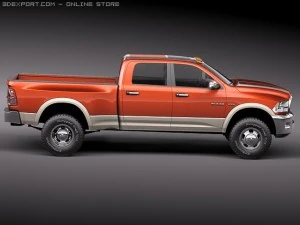 Dodge Ram 3500 HD 2011 3D Model