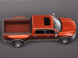 Dodge Ram 3500 HD 2011 Modelo 3D