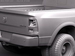 Dodge Ram 3500 HD 2011 Modelo 3D