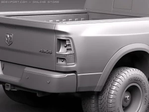 Dodge Ram 3500 HD 2011 3D Model