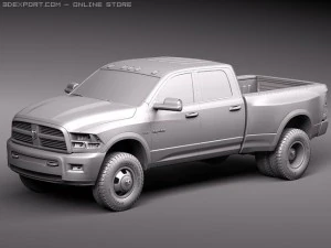 Dodge Ram 3500 HD 2011 3D Model