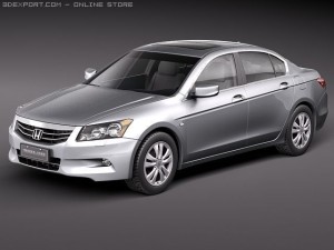 Honda Accord 2011 USA 3D-Modell