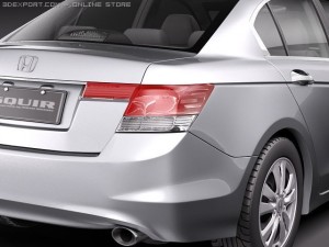 Honda Accord 2011 USA Modelo 3D