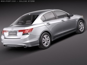 Honda Accord 2011 USA Modelo 3D