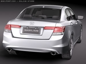 Honda Accord 2011 USA Modelo 3D