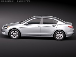 Honda Accord 2011 USA Modelo 3D