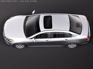 Honda Accord 2011 USA Modelo 3D