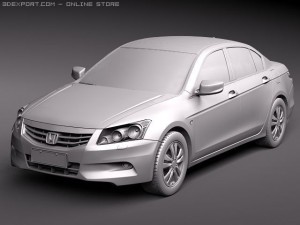 Honda Accord 2011 USA Modelo 3D