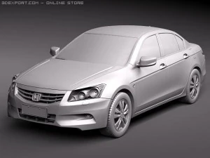 Honda Accord 2011 USA 3D Model