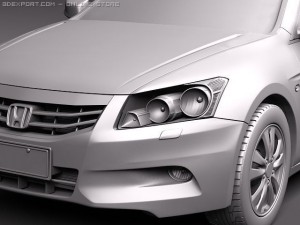 Honda Accord 2011 USA Modelo 3D