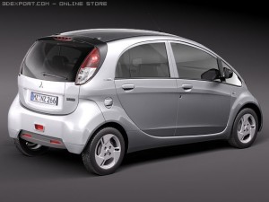 Mitsubishi Imiev Model 3D