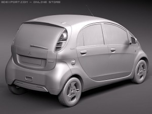 Mitsubishi Imiev Model 3D