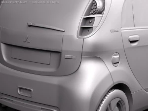 Mitsubishi Imiev 3D Model