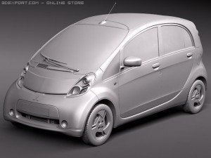 Mitsubishi Imiev Model 3D