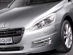 Peugeot 508 SW 3D Model