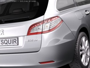 Peugeot 508 SW 3D Model