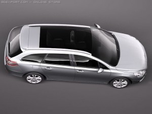 Peugeot 508 SW 3D Model