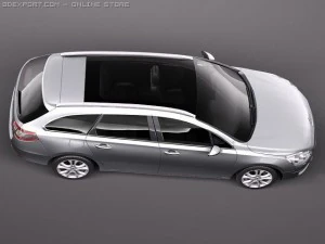 Peugeot 508 SW 3D Model