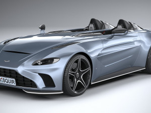 Aston Martin V12 Speedster 2021 3D Model