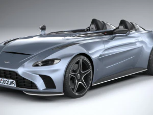 Aston Martin V12 Speedster 2021 3D Model