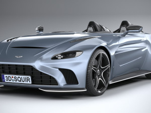 Aston Martin V12 Speedster 2021 3D Model