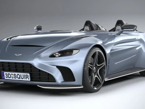 Aston Martin V12 Speedster 2021 3D Model