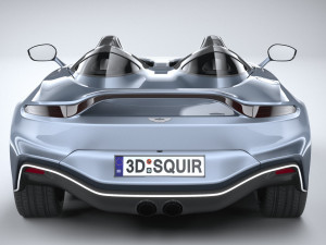 Aston Martin V12 Speedster 2021 3D Model