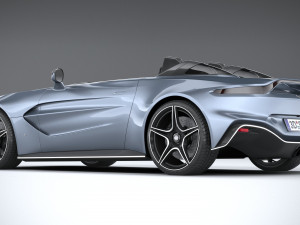 Aston Martin V12 Speedster 2021 3D Model
