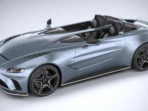 Aston Martin V12 Speedster 2021 3D Model
