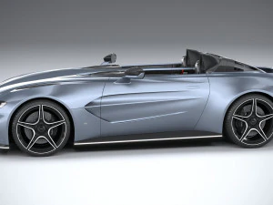 Aston Martin V12 Speedster 2021 3D Model