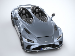 Aston Martin V12 Speedster 2021 3D Model