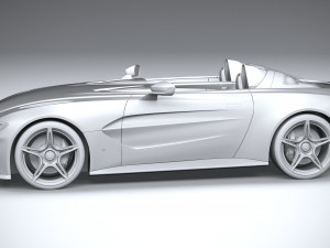 Aston Martin V12 Speedster 2021 3D Model