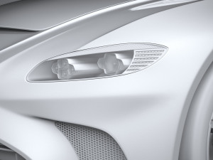 Aston Martin V12 Speedster 2021 3D Model