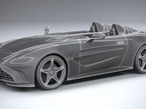Aston Martin V12 Speedster 2021 3D Model