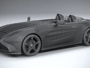 Aston Martin V12 Speedster 2021 3D Model
