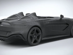 Aston Martin V12 Speedster 2021 3D Model