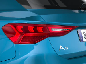Audi A3 2021 3D Model